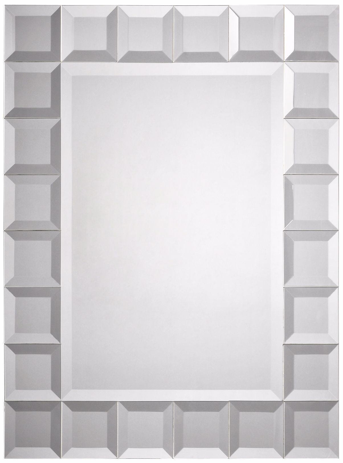Square Cut Trim 32" High Wall Mirror