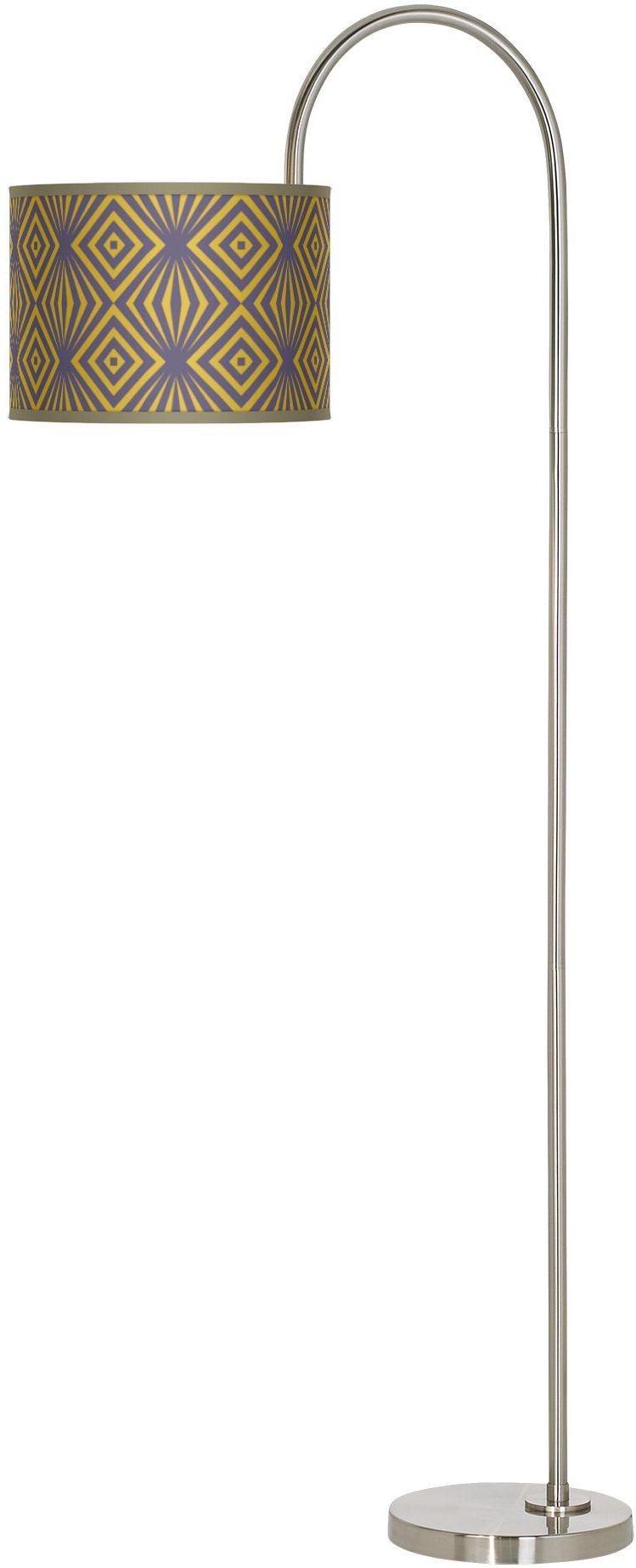 Deco Revival Arc Tempo Giclee Floor Lamp