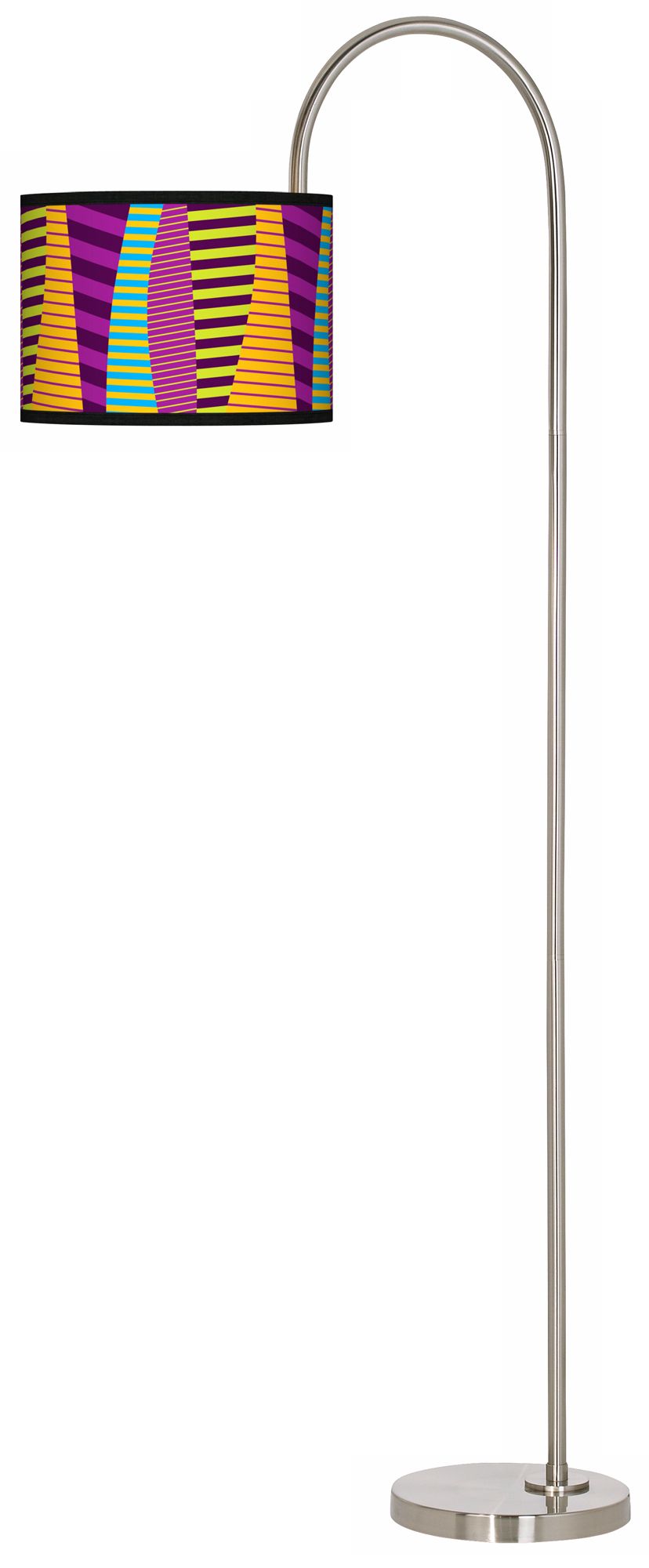 Mambo Arc Tempo Giclee Floor Lamp