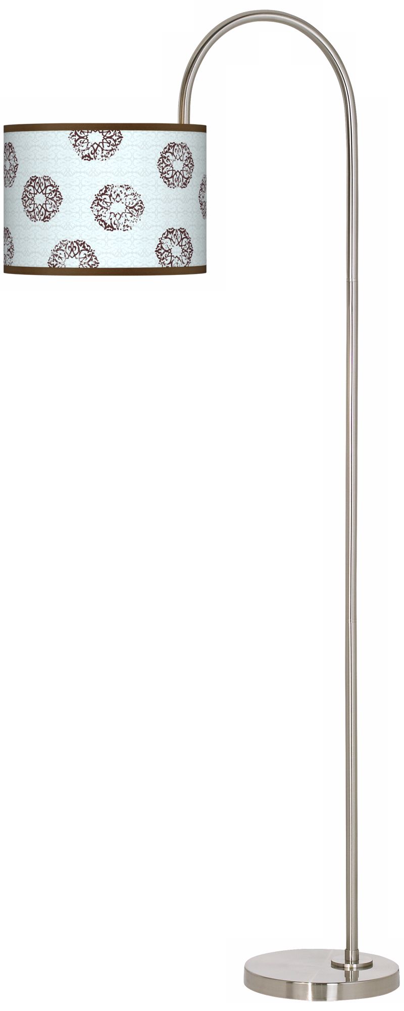 Weathered Medallion Giclee Floor Lamp