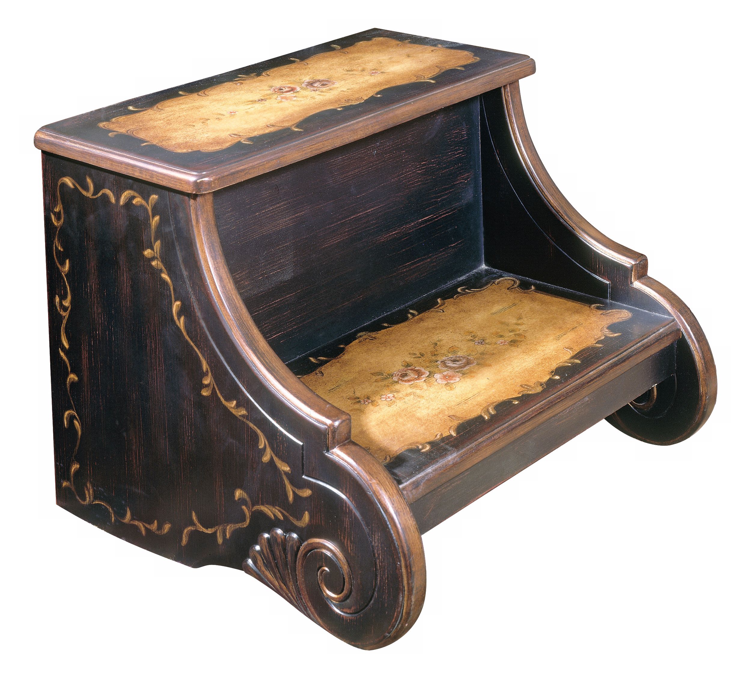 Artists Originals Collection Coffee Finish Step Stool