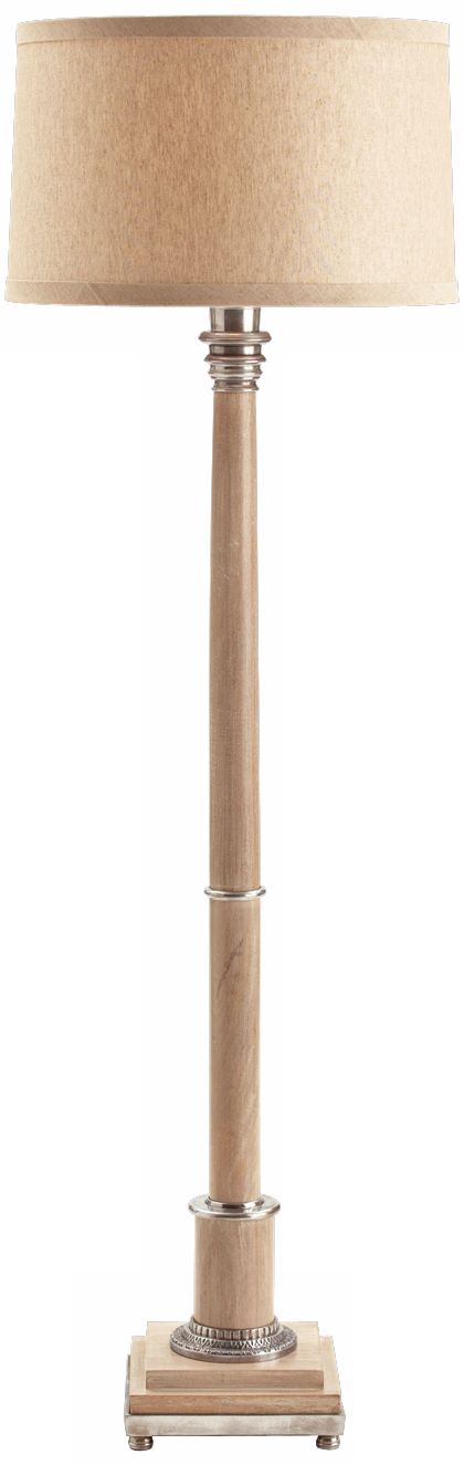 Arteriors Home Connor Waxed Lime Pewter Floor Lamp (M4296)