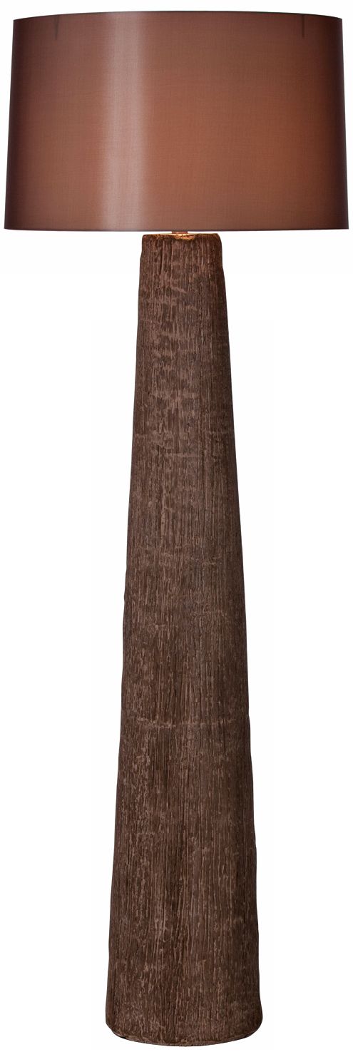Arteriors Home Gunter Brown Textured Ceramic Floor Lamp (M4300)