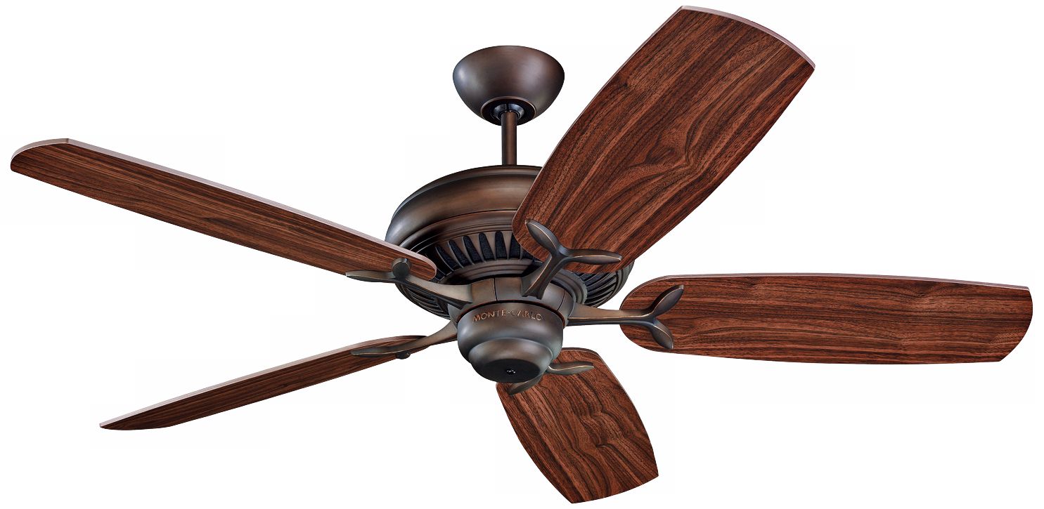 Monte Carlo DC52 Roman Bronze Ceiling Fan