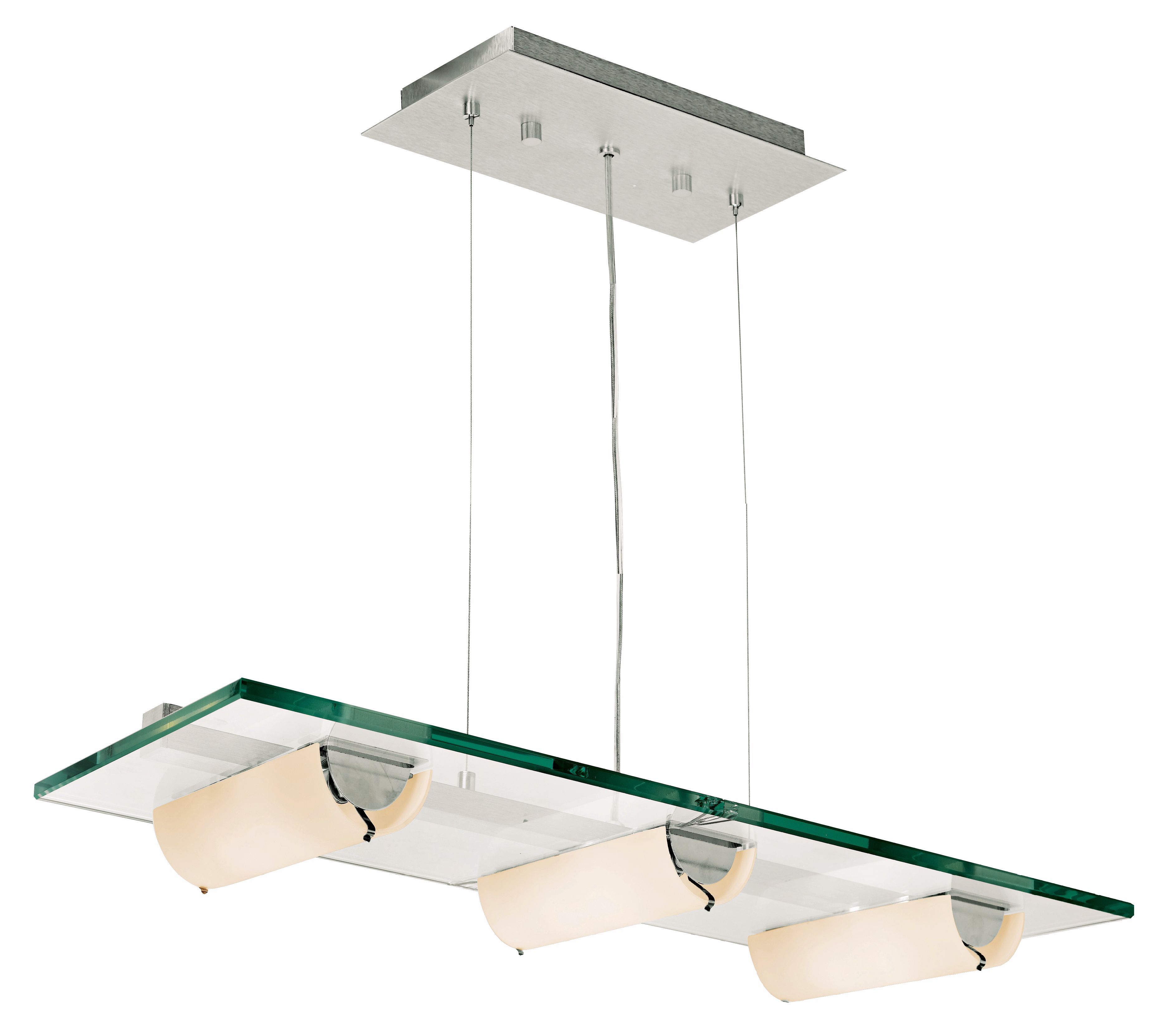 Phoebe Panel Glass Pendant Chandelier