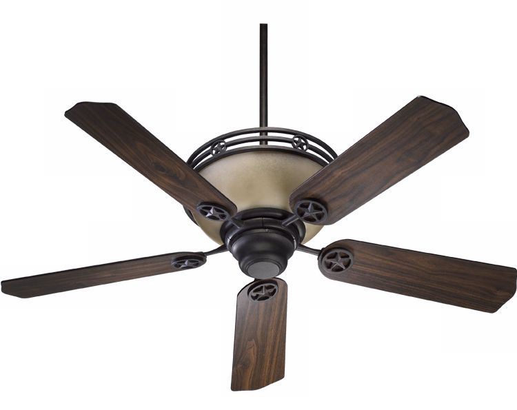 52" Quorum Lone Star Toasted Sienna Ceiling Fan