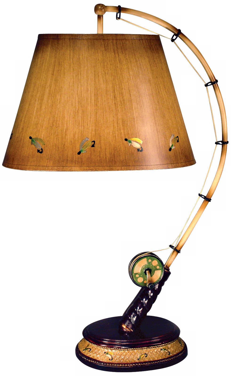 Flying Fish Rod Table Lamp