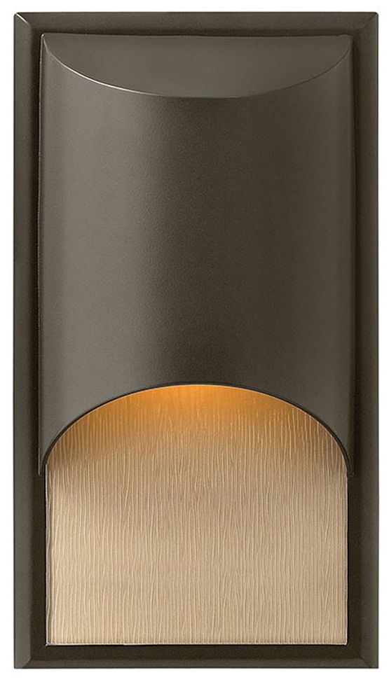 Hinkley Cascade Bronze 14 1/2" High Outdoor Wall Light