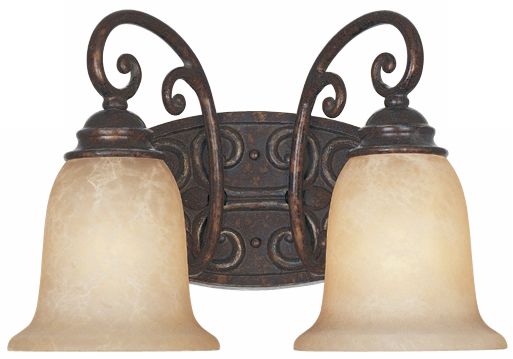 Amherst Collection Burnt Umber 14" Wide Bathroom Wall Light