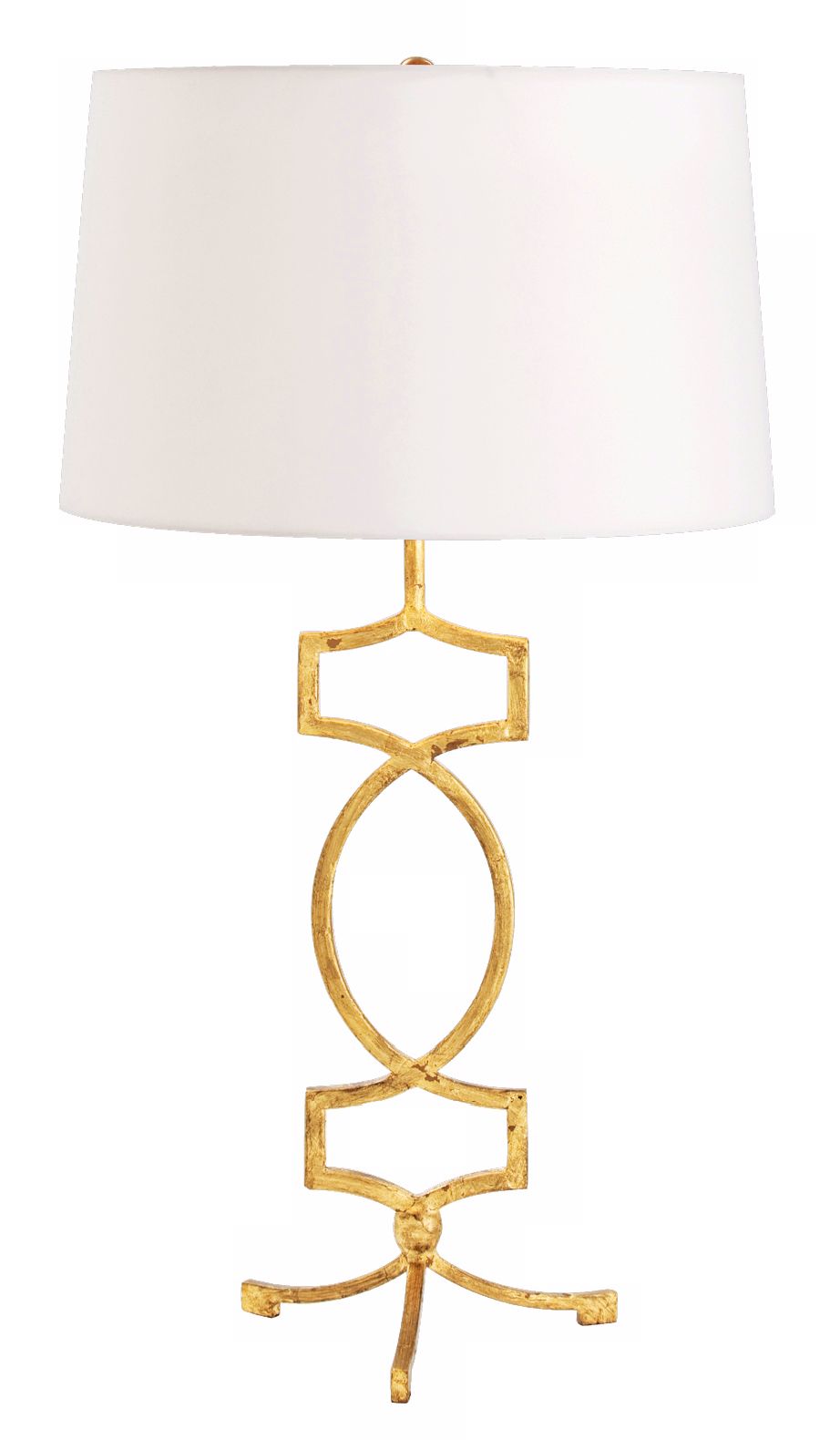 Cooper Gold Leaf Iron Table Lamp
