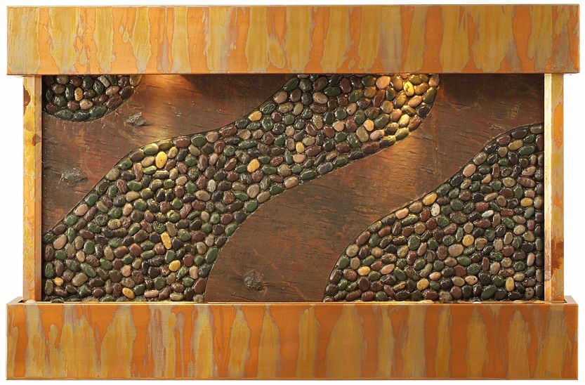 Sycamore Springs Copper Indoor Water Wall Fountain