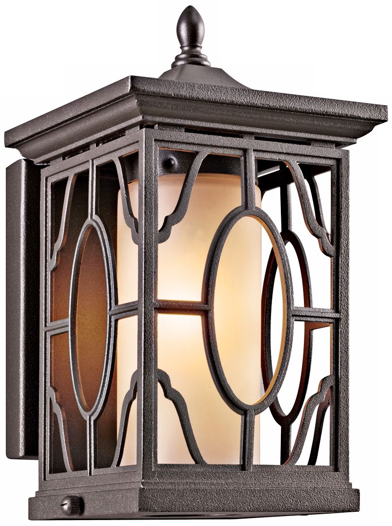 Mackenzie Bronze Finish 9" High Outdoor Wall Light