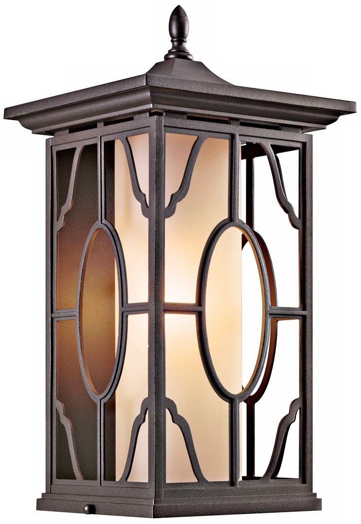 Mackenzie Bronze Finish 18 1/2" High Outdoor Wall Light