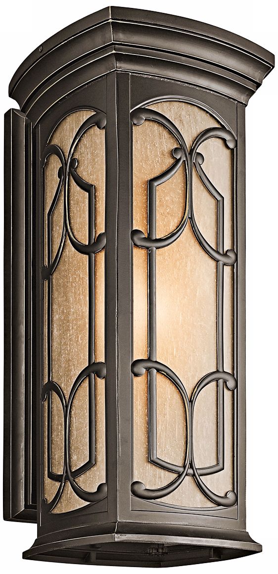 Franceasi Olde Bronze 25" High Outdoor Wall Light