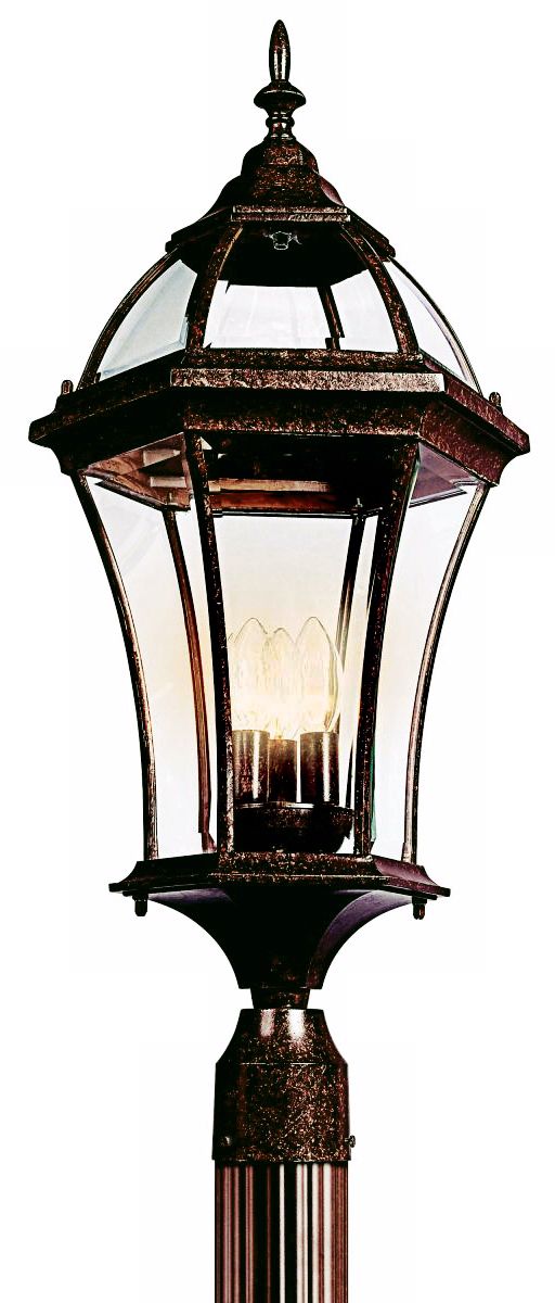Townhouse Tannery Bronze 28 1/2" High Outdoor Post Light