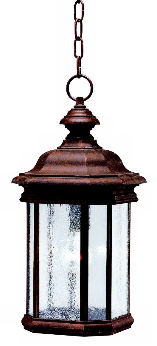 Kirkwood Tannery Bronze 18" High Outdoor Hanging Light