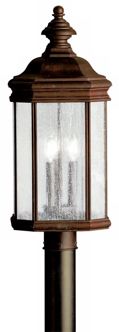 Kirkwood Tannery Bronze 23 1/2" High Outdoor Post Light