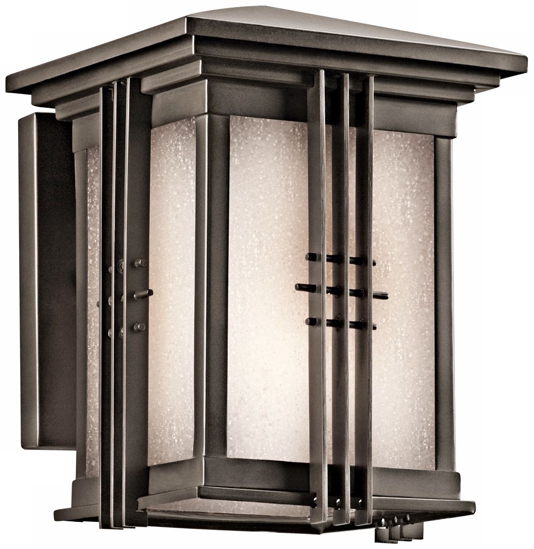 Portman Square Olde Bronze 8" High Outdoor Wall Light