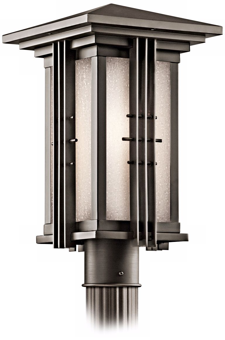 Portman Square Bronze 16 1/2" High Outdoor Post Light
