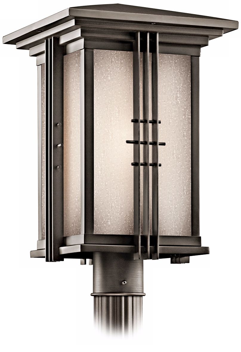 Portman Square Bronze 18 1/2" High Outdoor Post Light