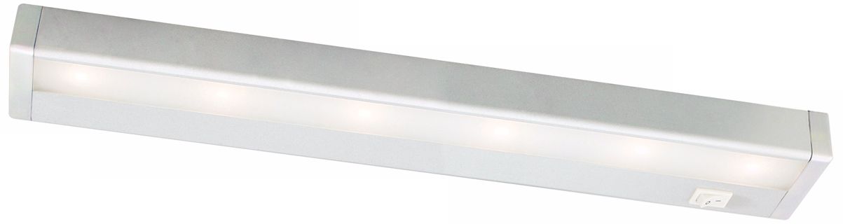 WAC Satin Nickel LED 18" Wide Under Cabinet Light Bar