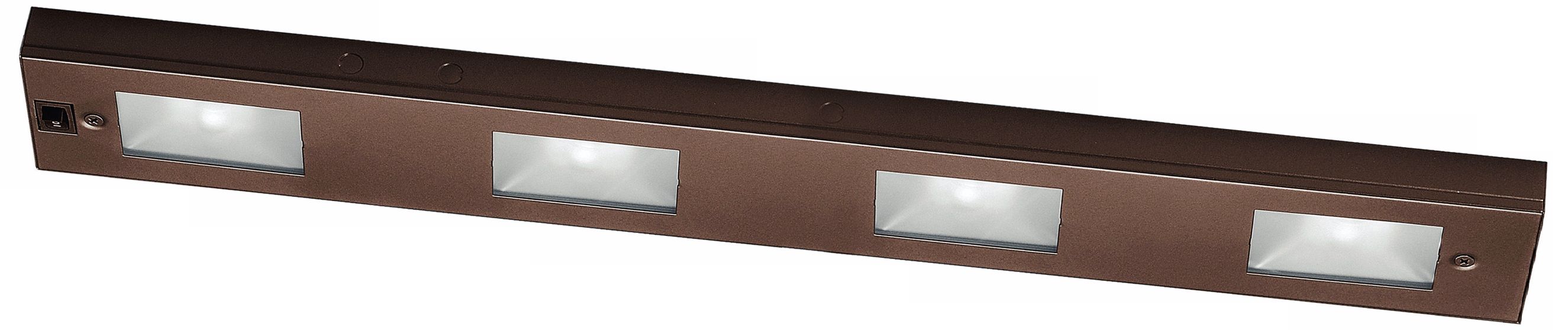 WAC Bronze Xenon 24" Wide Under Cabinet Light Bar