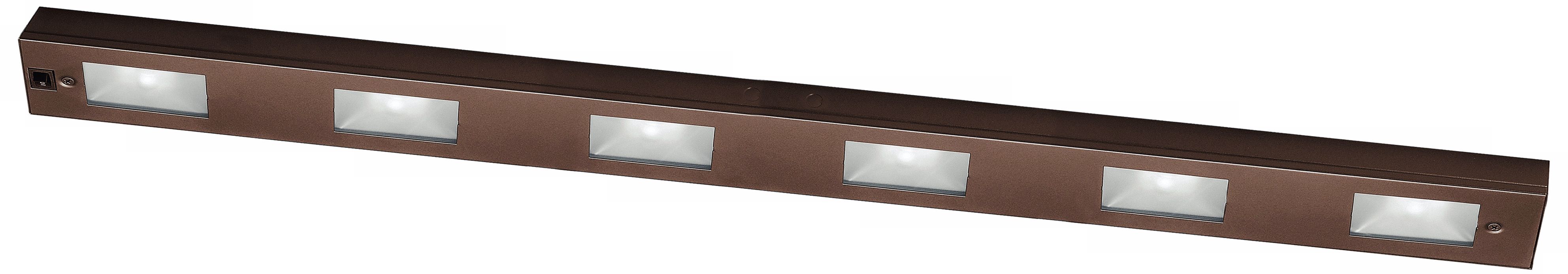 WAC Bronze Xenon 36" Wide Under Cabinet Light Bar