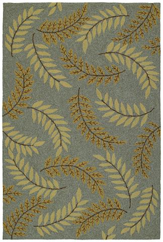 Home and Porch Whitemarsh Azure Area Rug