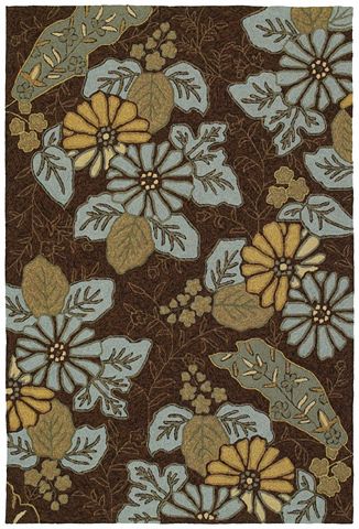 Morning Glory Robins Egg Area Rug