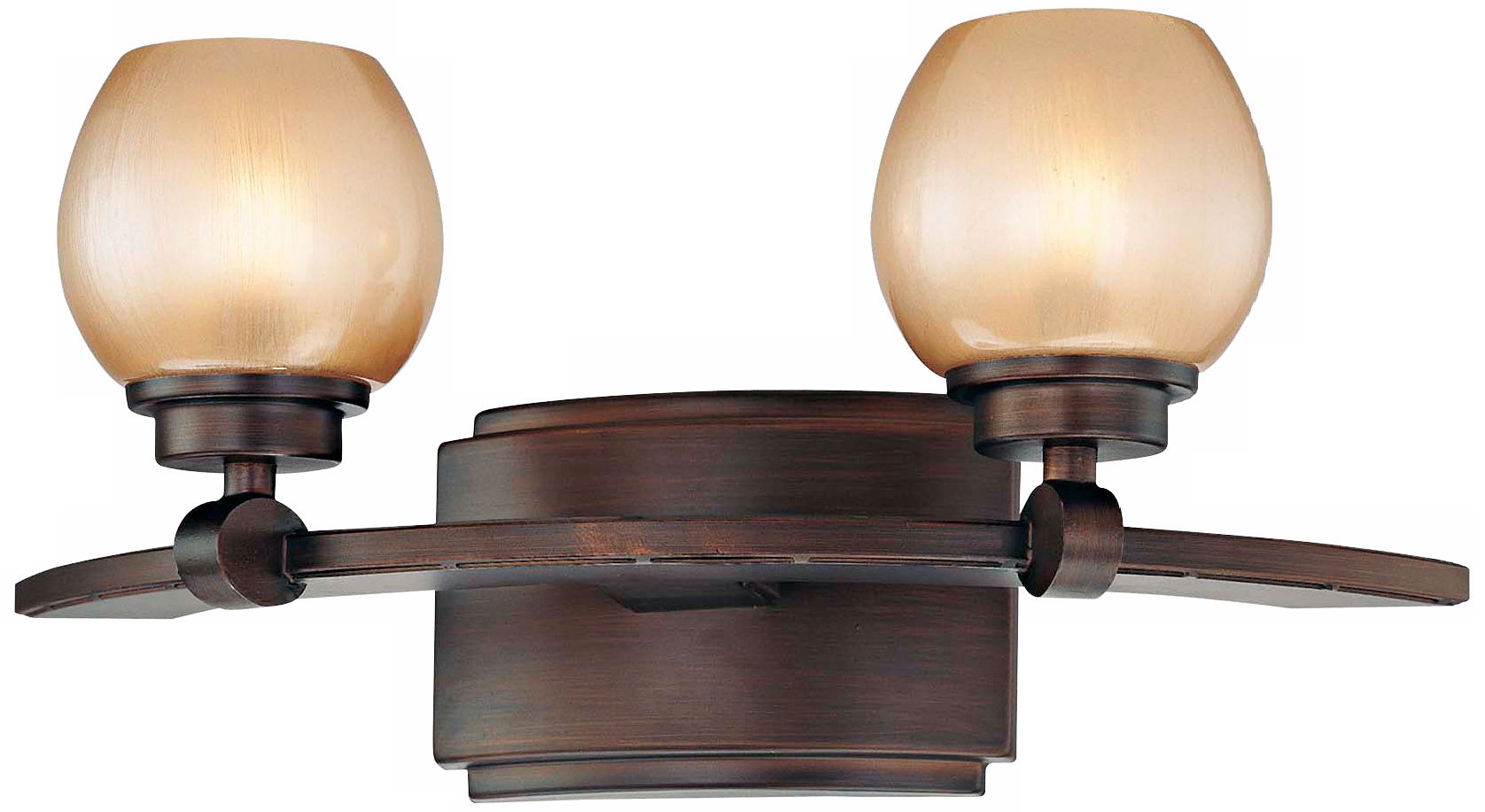 Minka Cimarron Bronze 16 1/2" Wide Bathroom Wall Light