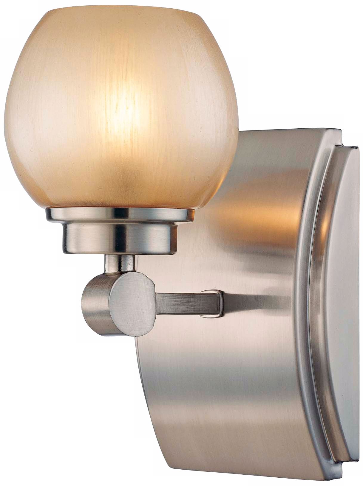 Minka Cimarron Collection Nickel 8 1/2" High Wall Sconce