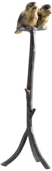 Two Birds on a Twig Decorative Accent