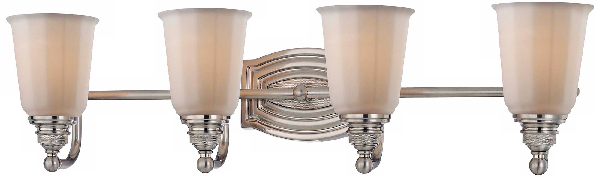 Minka Clairemont Nickel 26 1/2" Wide Bathroom Wall Light