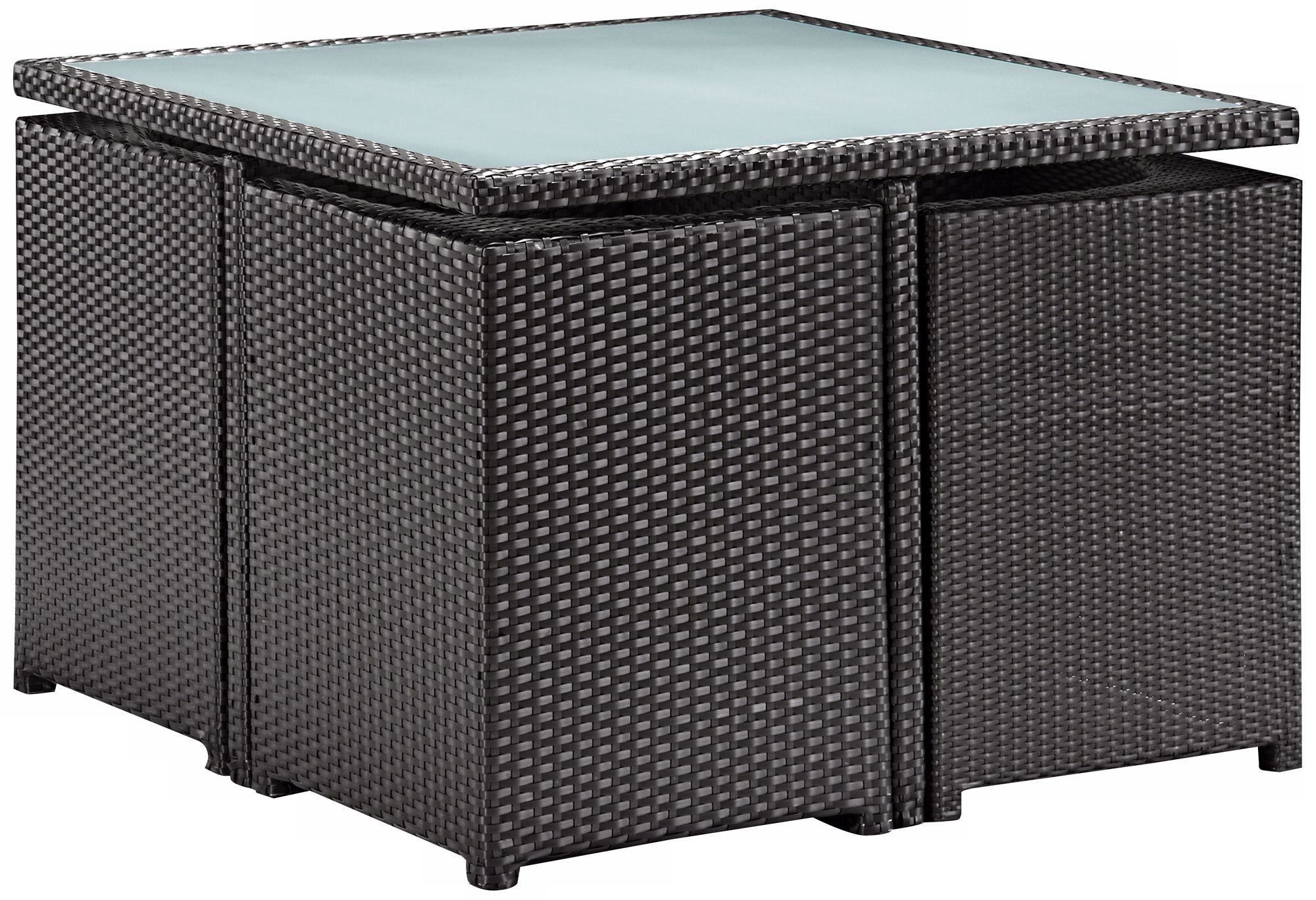Zuo Turtle Table and Seat Set