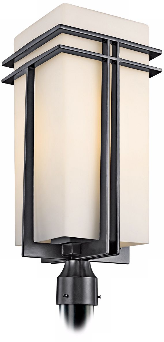 Tremillo Collection Black 23" High Outdoor Post Light