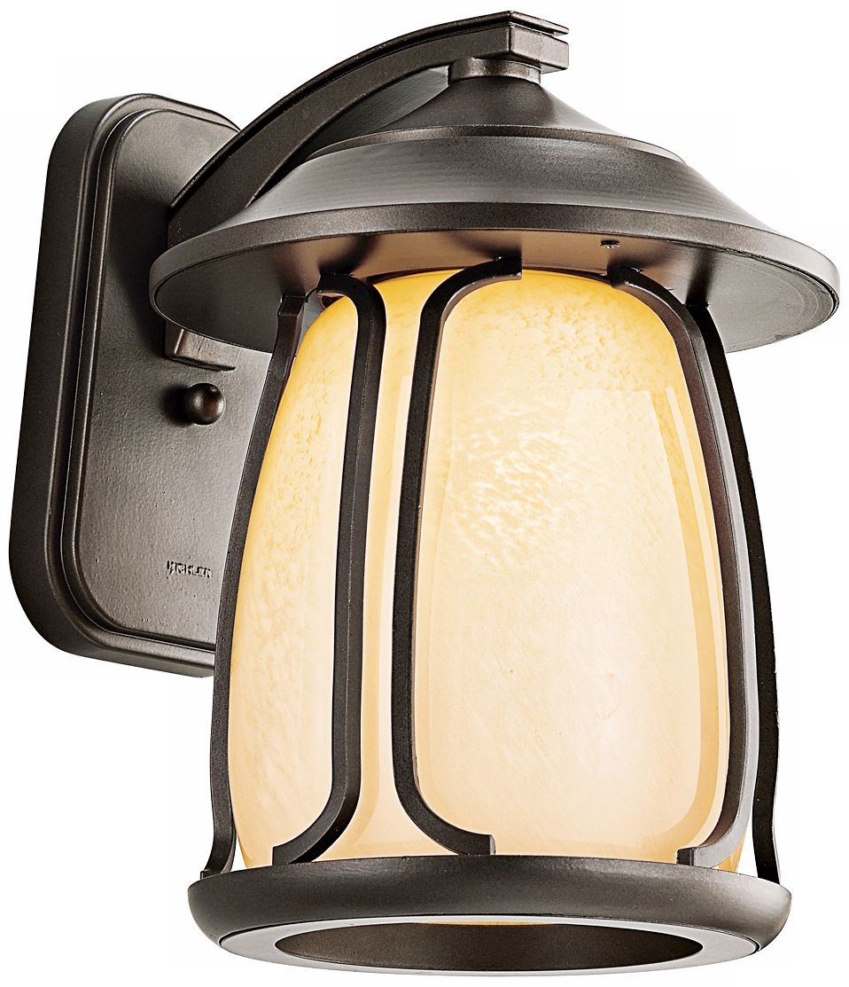 Pasadena Collection Bronze 15" High Outdoor Wall Light