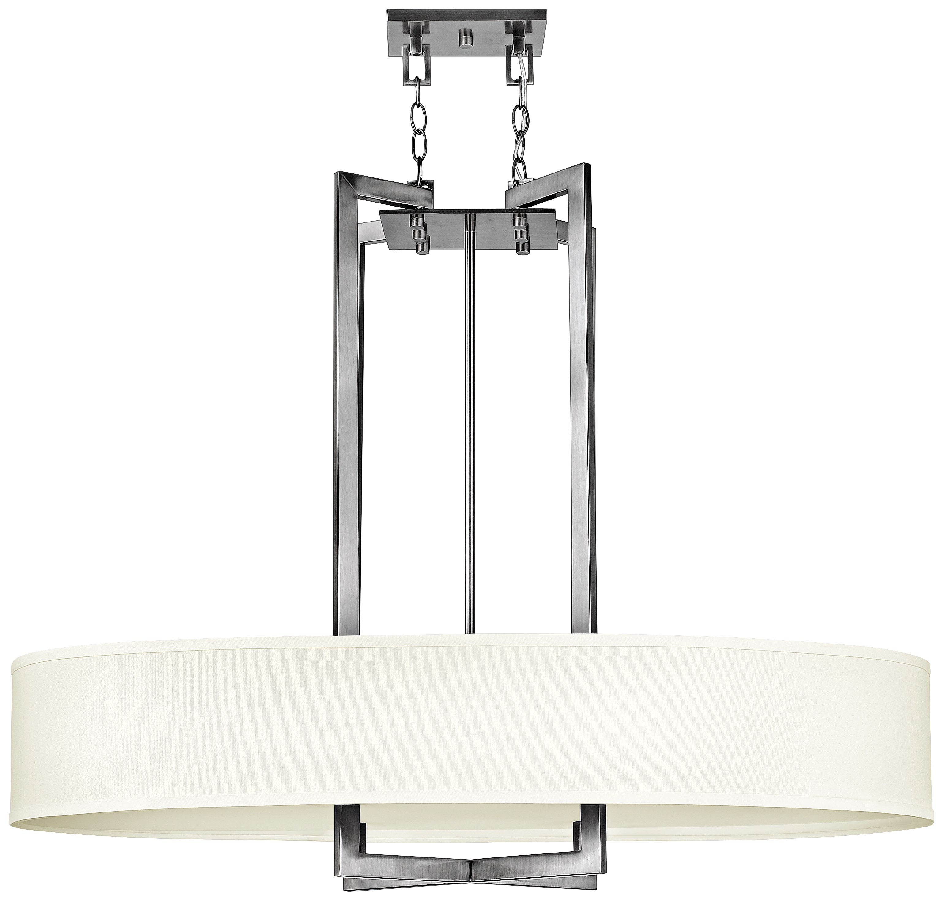 Hinkley Hampton Collection 40" Wide Nickel Pendant Light