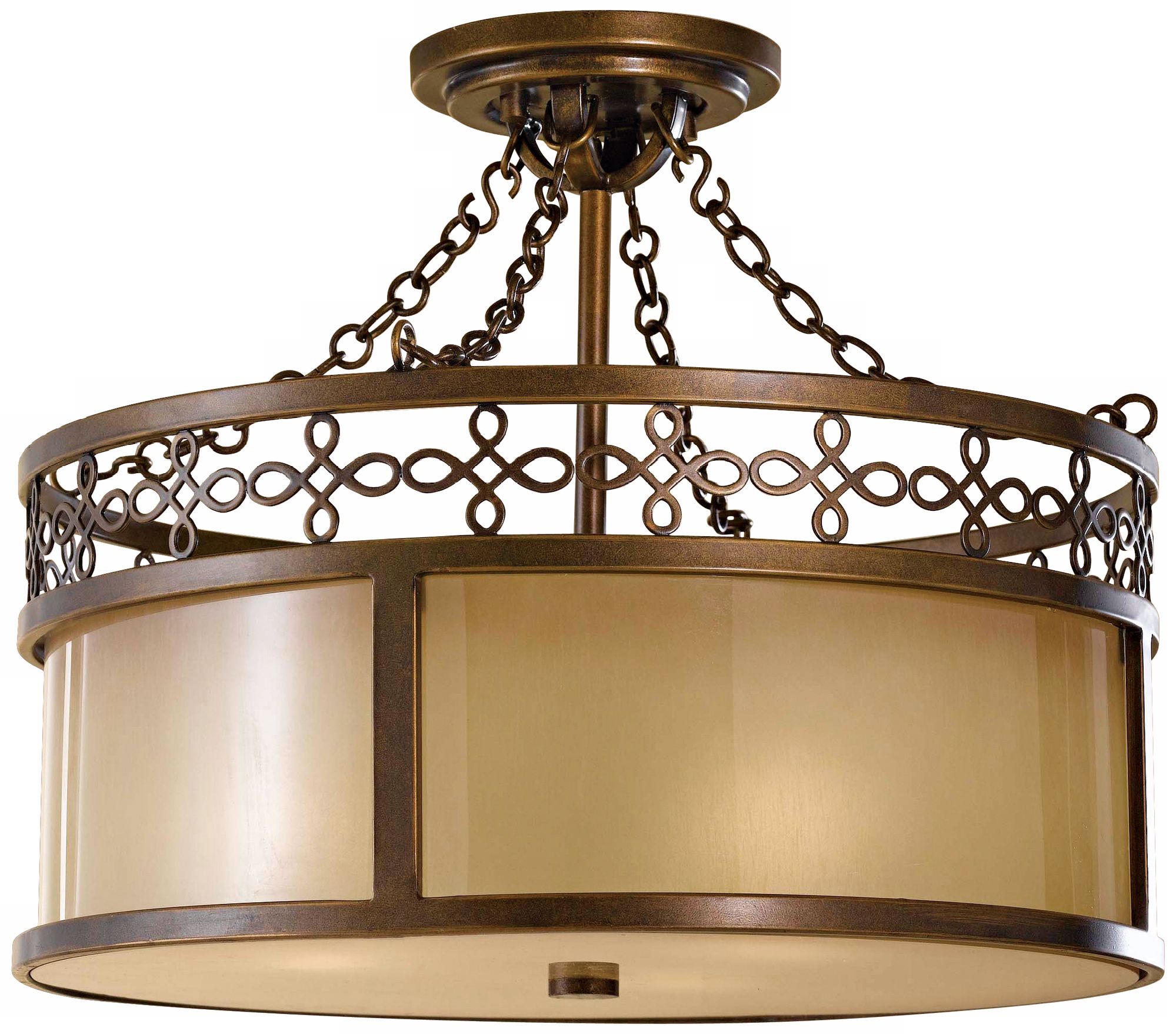 Murray Feiss Justine 17" Wide Ceiling Light Fixture