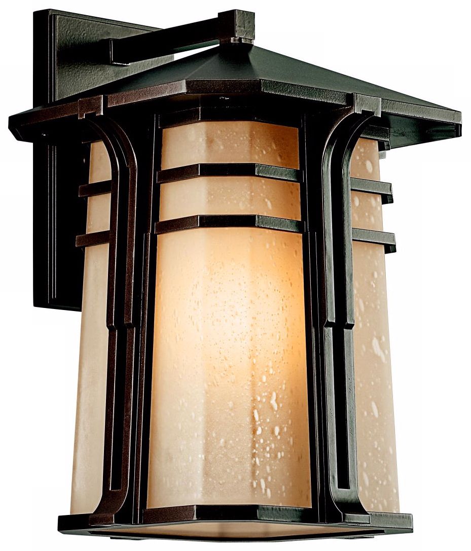 Kichler North Creek Bronze 18" High Outdoor Wall Light