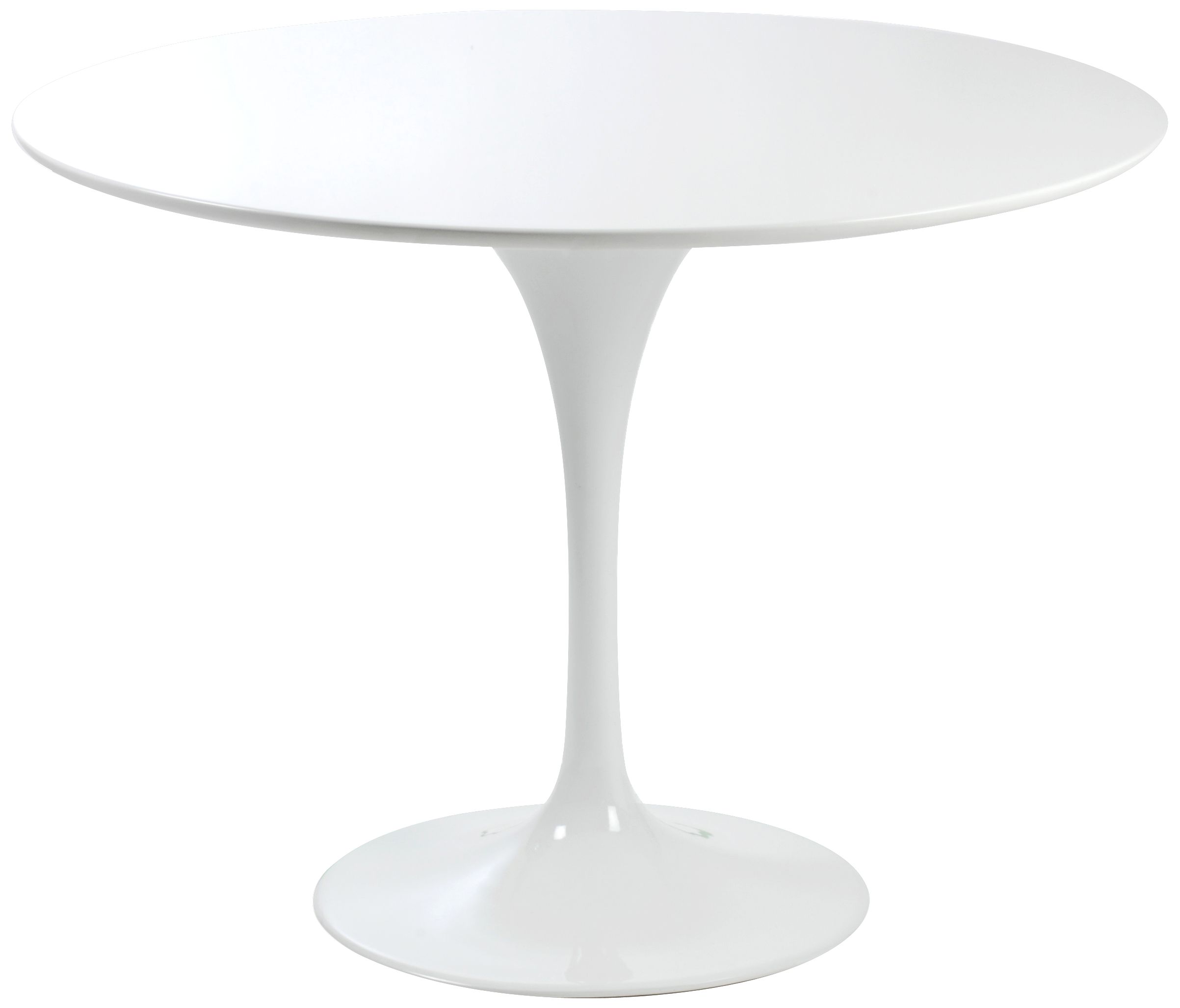 Astrid High Gloss White Dining Table