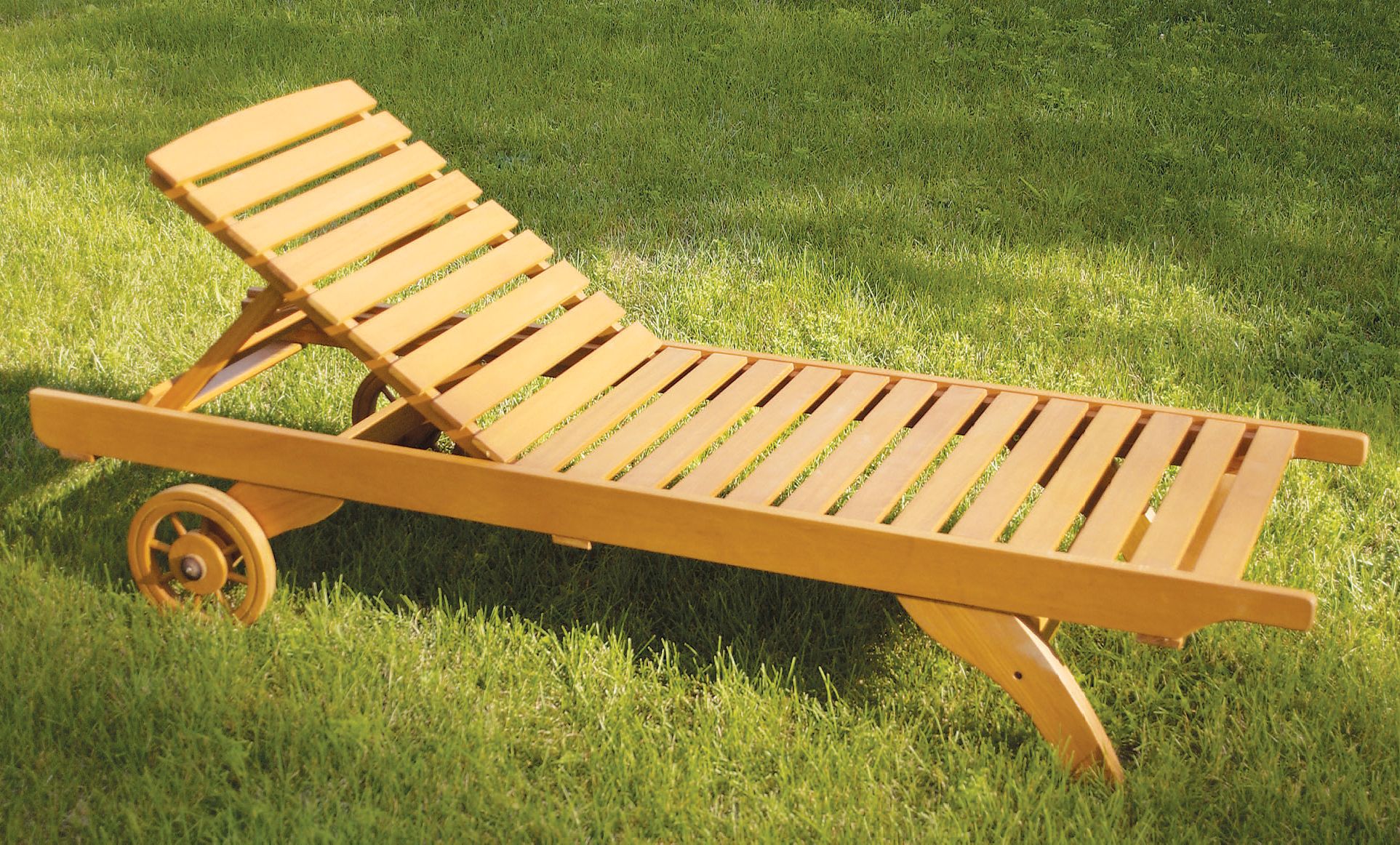 Eucalyptus Adjustable Chaise Lounge Chair