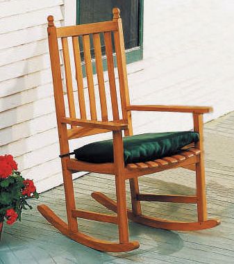 Eucalyptus Natural Outdoor Rocking Chair