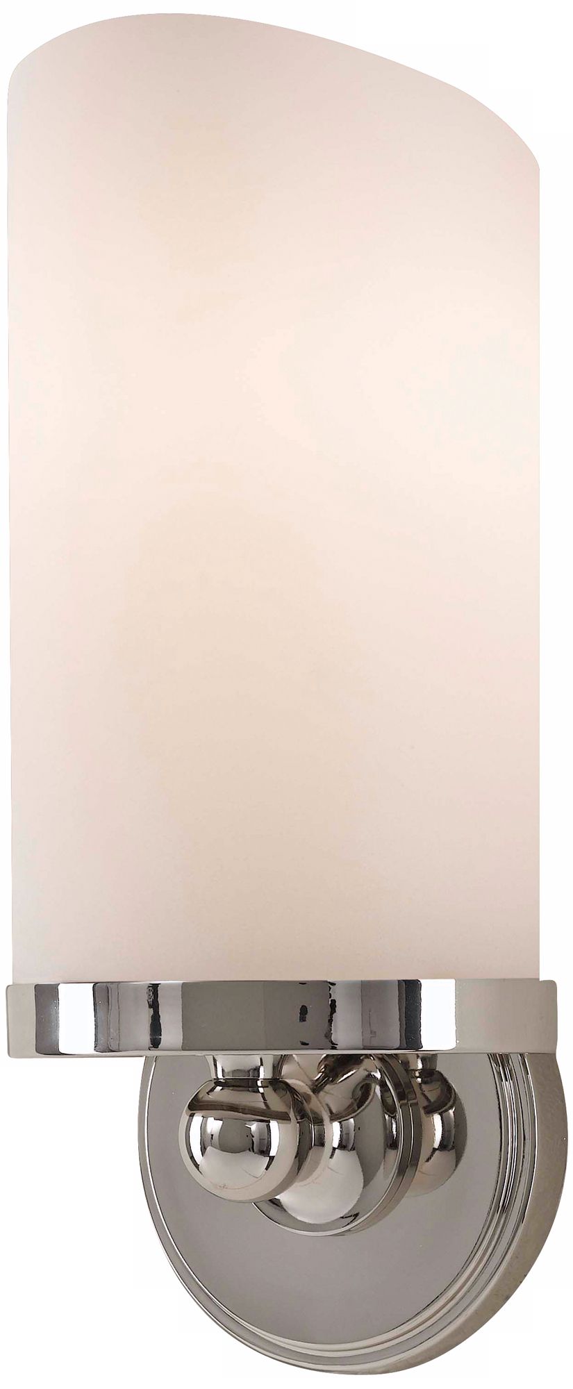 Murray Feiss Blake Polished Nickel 14" High Wall Sconce