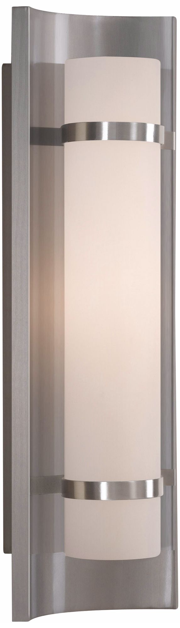 Murray Feiss Colin Brushed Steel 18 1/2" High Wall Sconce