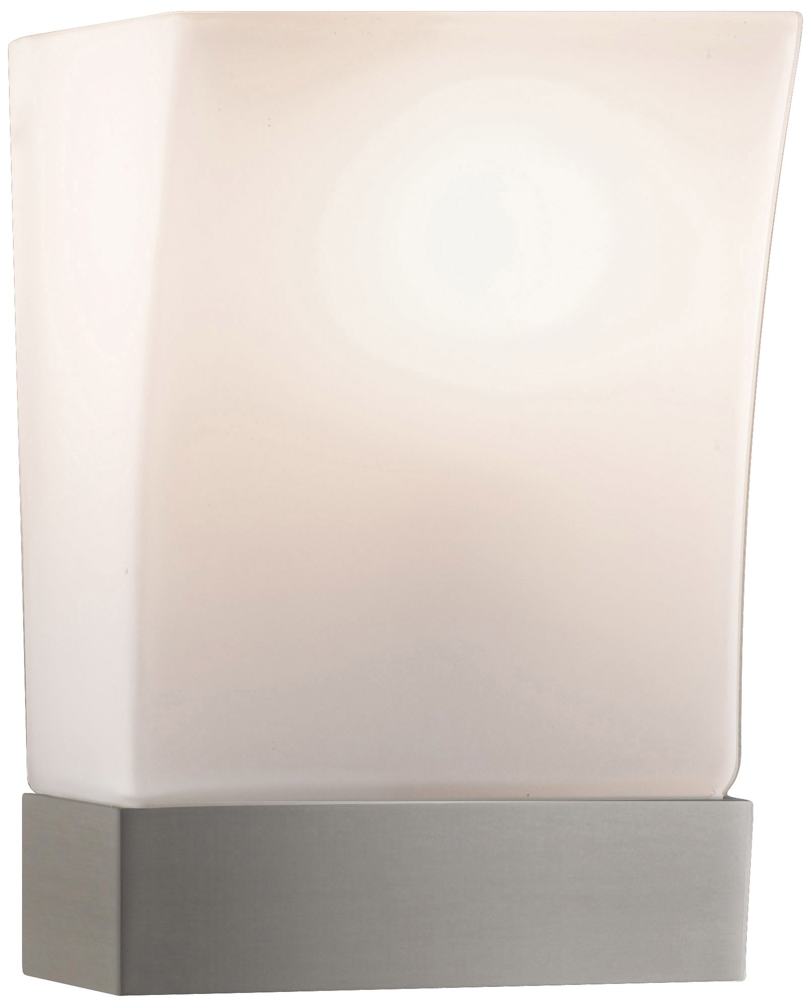 Murray Feiss Blake Brushed Steel 9" High Wall Sconce