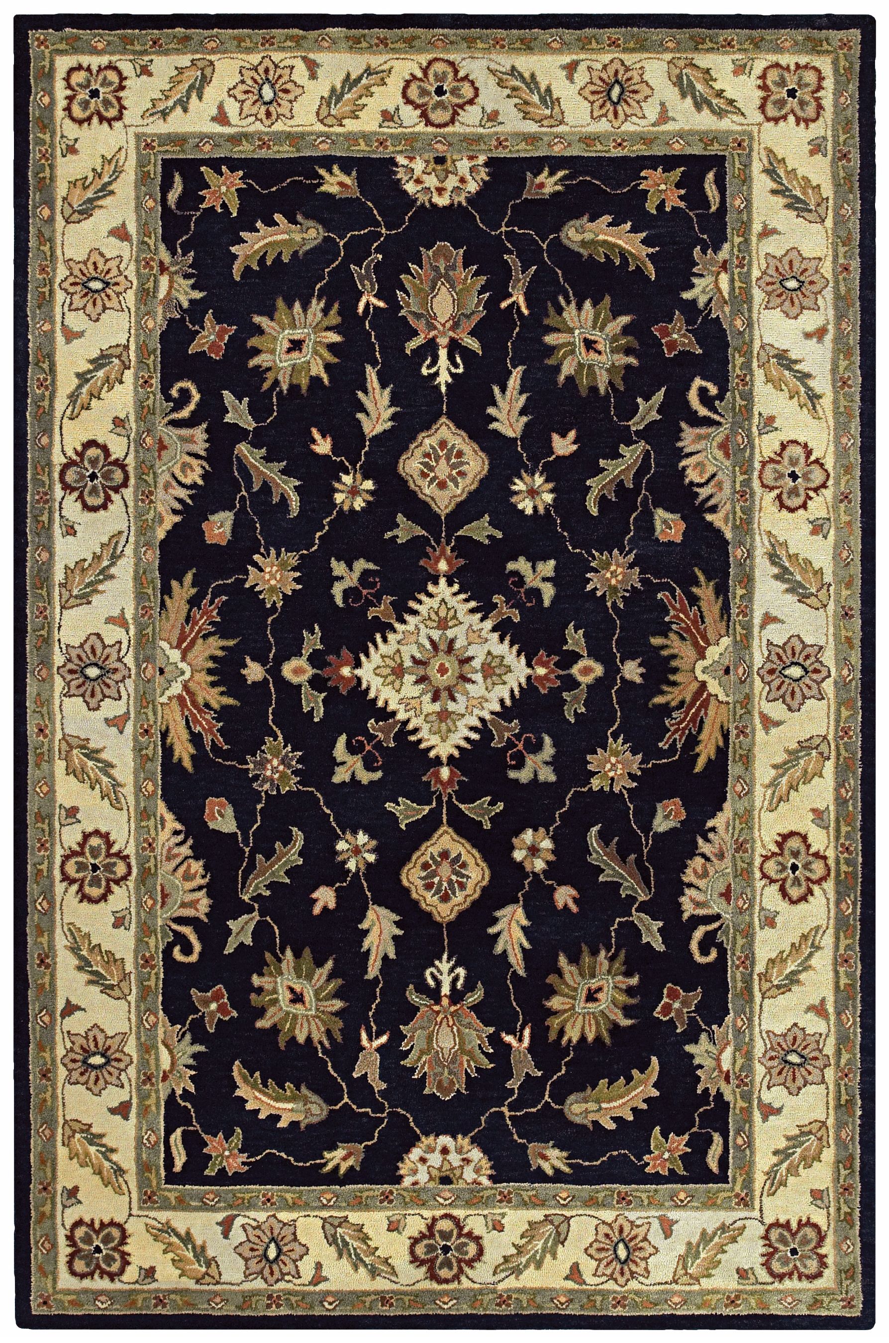 Picks Ambros Black Area Rug