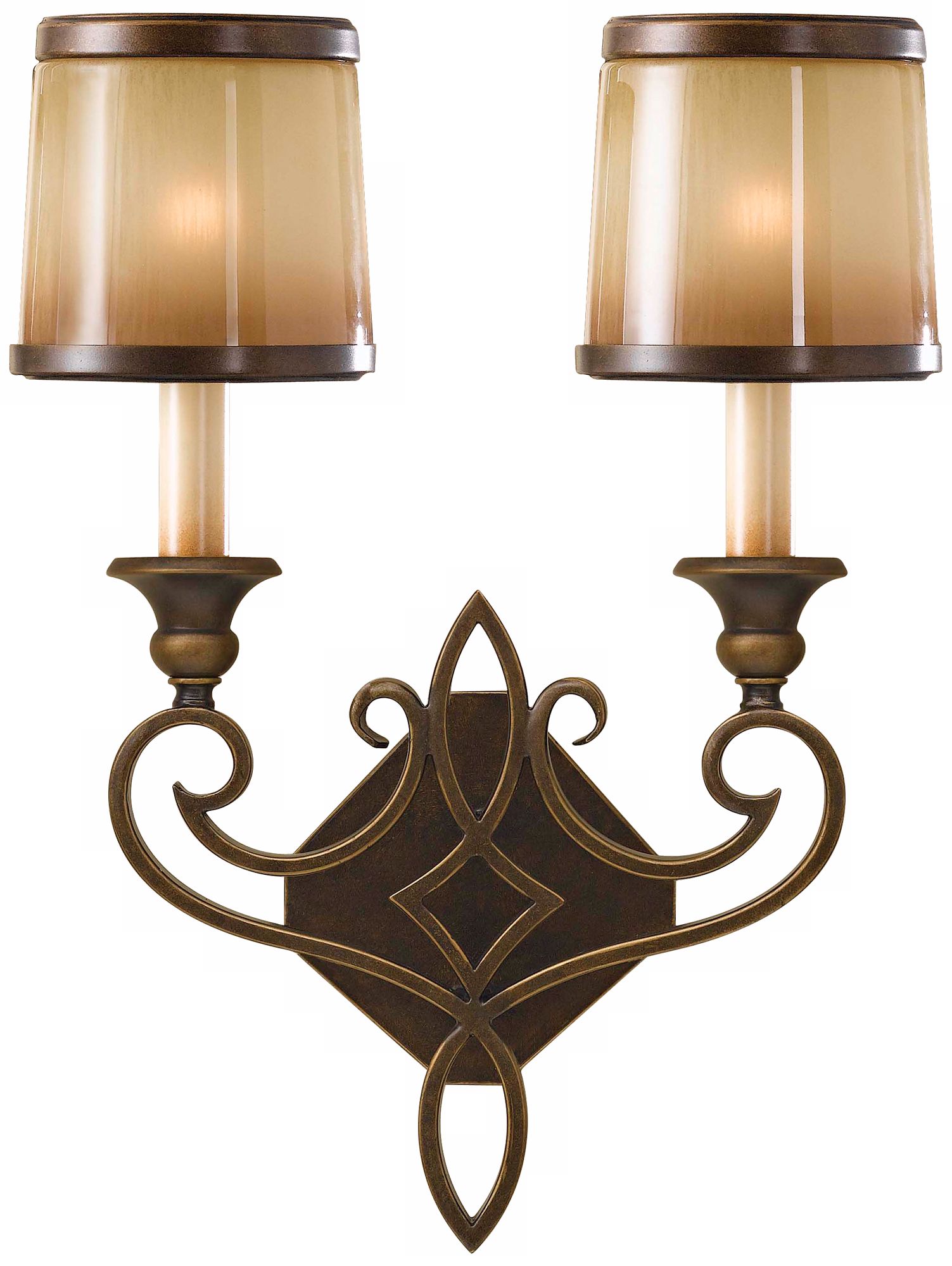 Murray Feiss Justine Collection 2-Light Wall Sconce