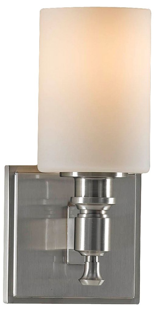 Murray Feiss Sullivan Brushed Steel 9 1/2" High Wall Sconce
