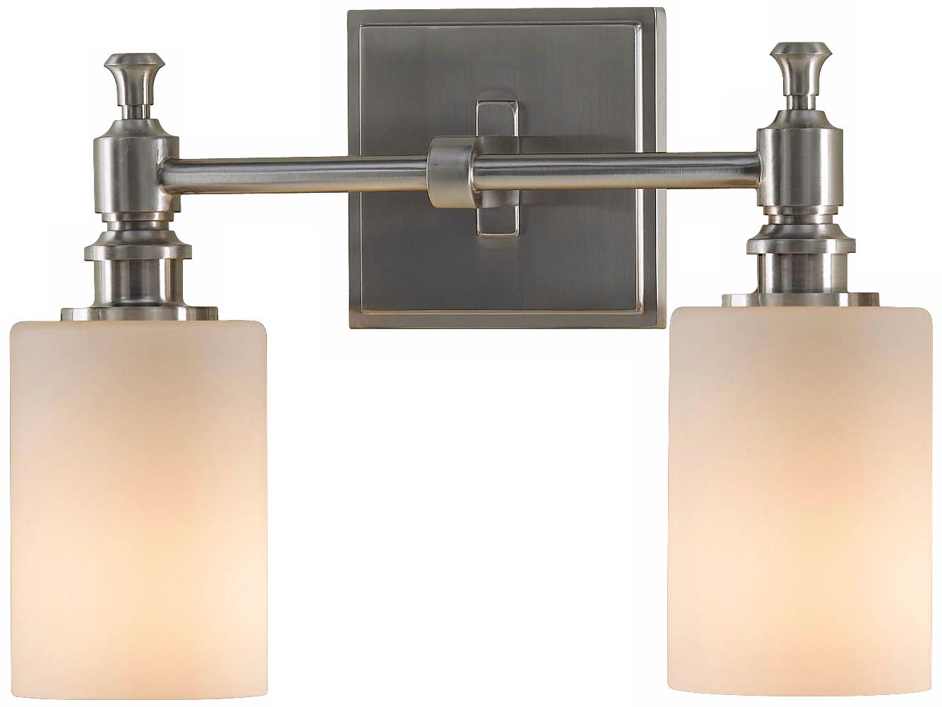 Murray Feiss Sullivan Brushed Steel 13" Wide Bath Light