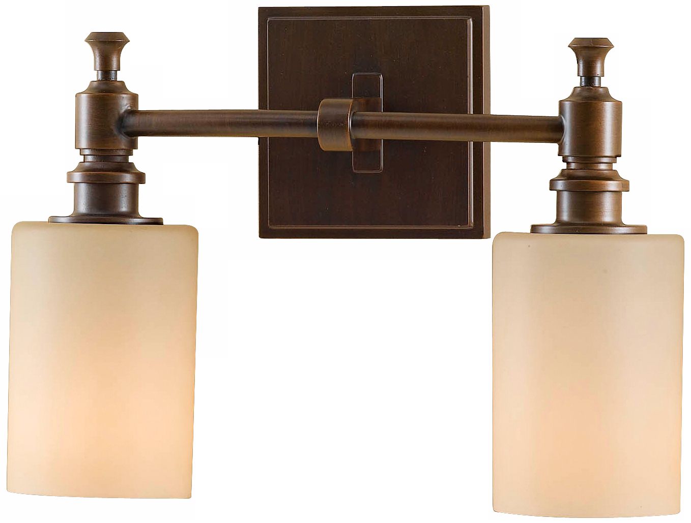 Murray Feiss Sullivan Bronze 13" Wide Bathroom Wall Light